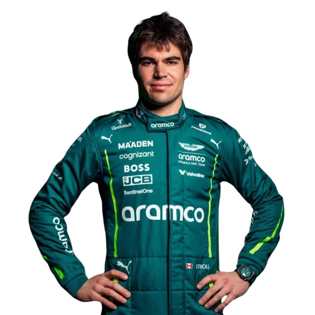 Lance Stroll Racing Suit Replica 2025: lance Stroll F1 Race Aston Martin Motorsport Suit.