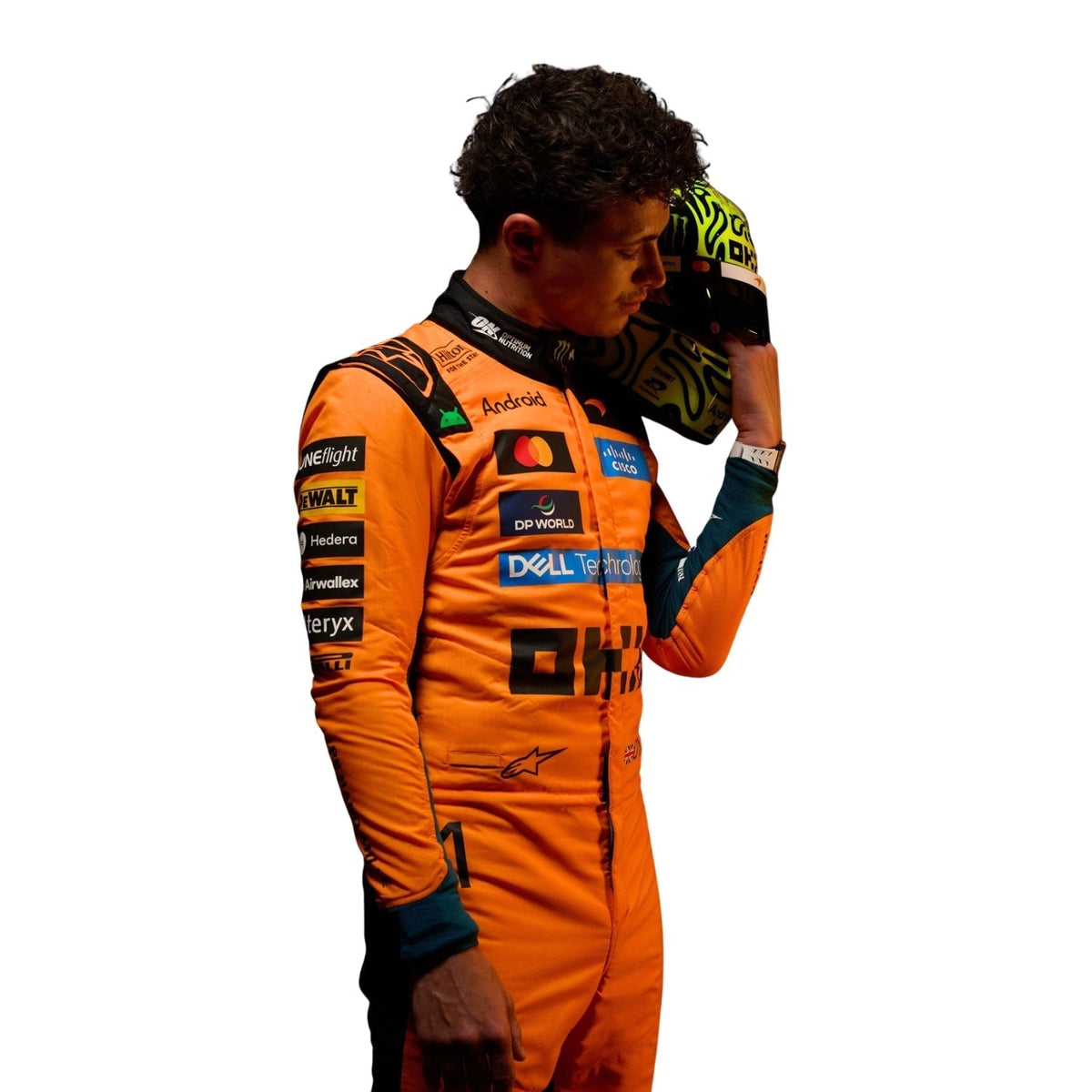 Lando Norris 2026 Racing Suit Replica: lando Norris F1 Race McLaren Motorsport Suit.