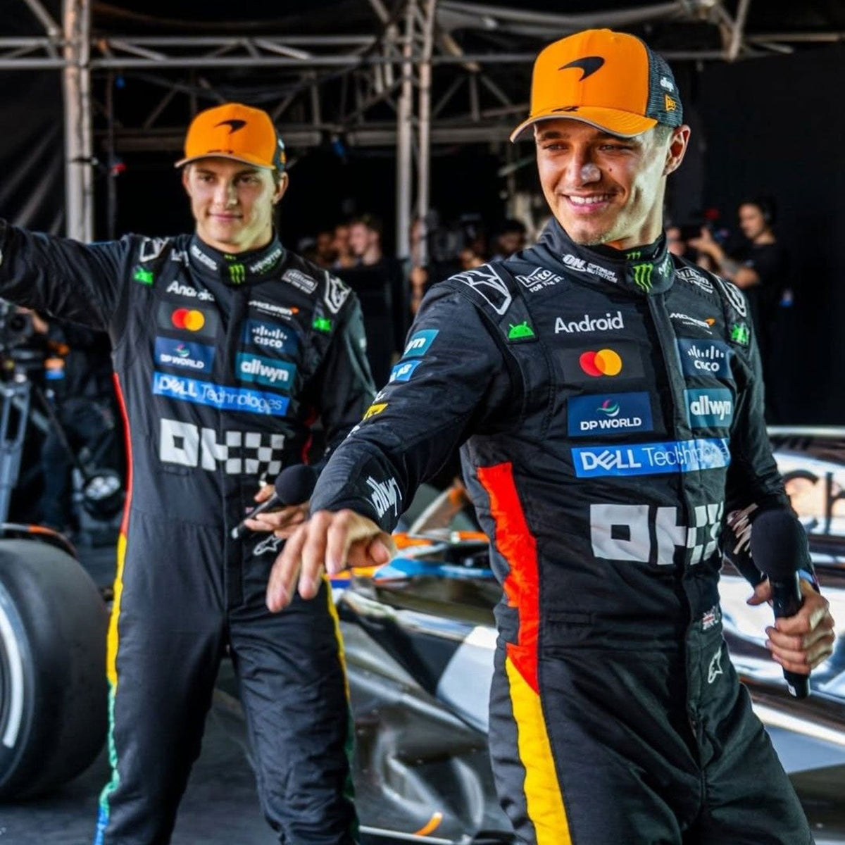 Lando Norris 2025 Racing Suit Replica – British GP: lando Norris F1 Race Replica McLaren Silverstone British GP Motorsport Suit.