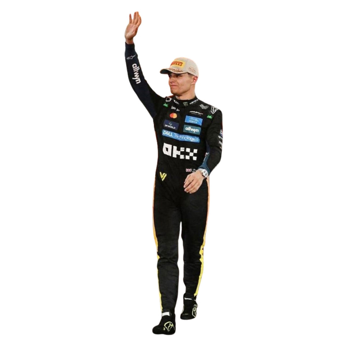 Lando Norris Racing Suit Replica 2025 Abu Dhabi: lando Norris F1 Race McLaren Abu Dhabi GP Grand Prix Suit.
