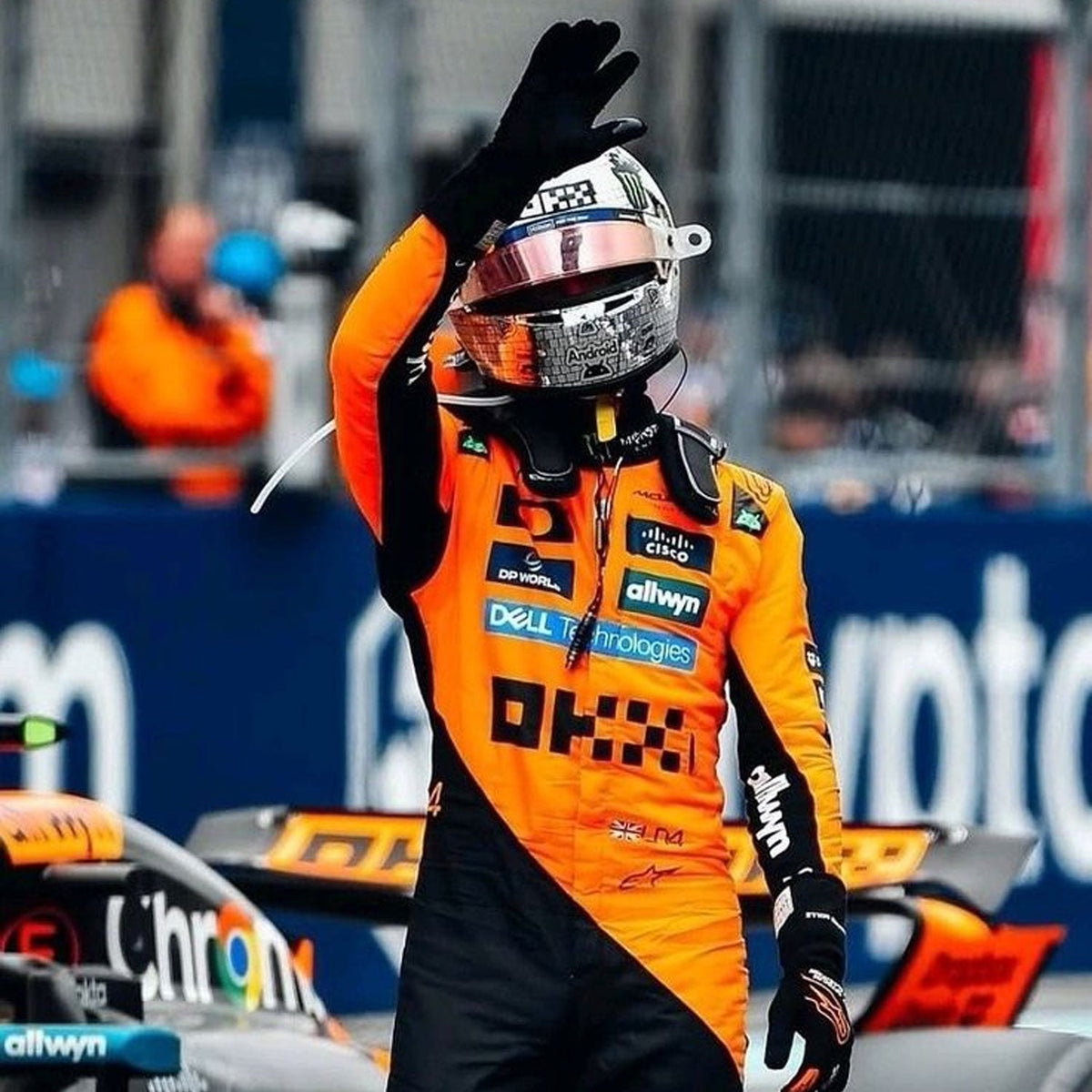 2025 Lando Norris Racing Suit Replica: lando Norris F1 Race Replica McLaren Grand Prix Suit.