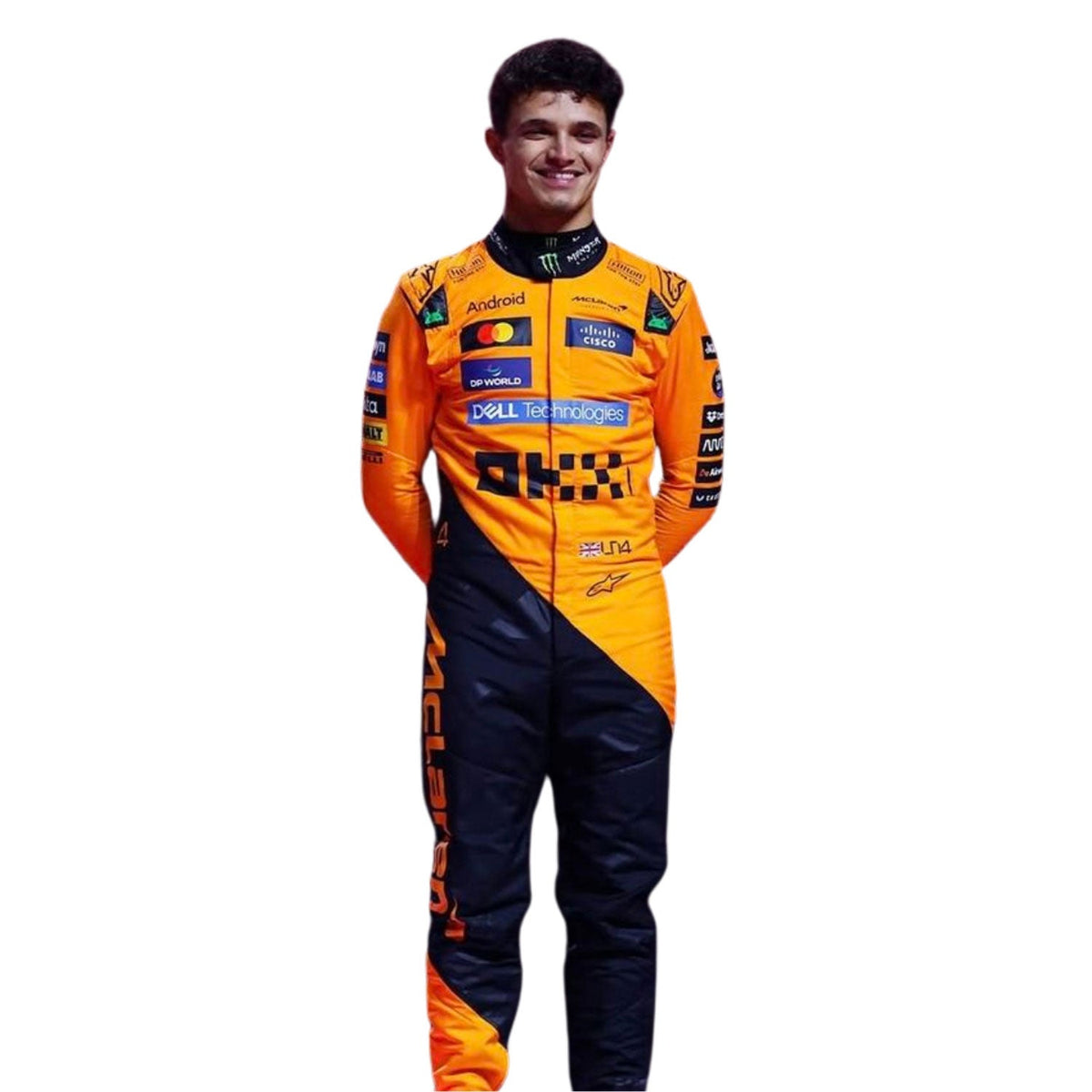 2025 Lando Norris Racing Suit Replica: lando Norris F1 Race Replica McLaren Grand Prix Suit.