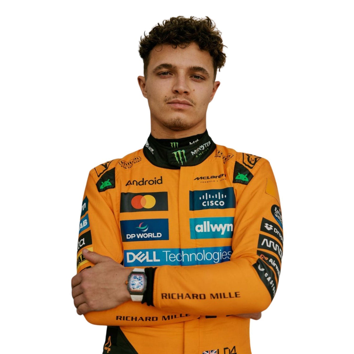 2025 Lando Norris Racing Suit Replica: lando Norris F1 Race Replica McLaren Grand Prix Suit.