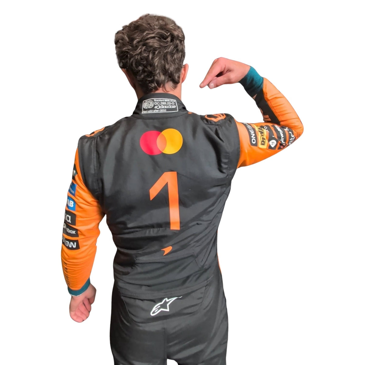 Lando Norris 2026 Racing Suit Replica: lando Norris F1 Race McLaren Motorsport Suit.