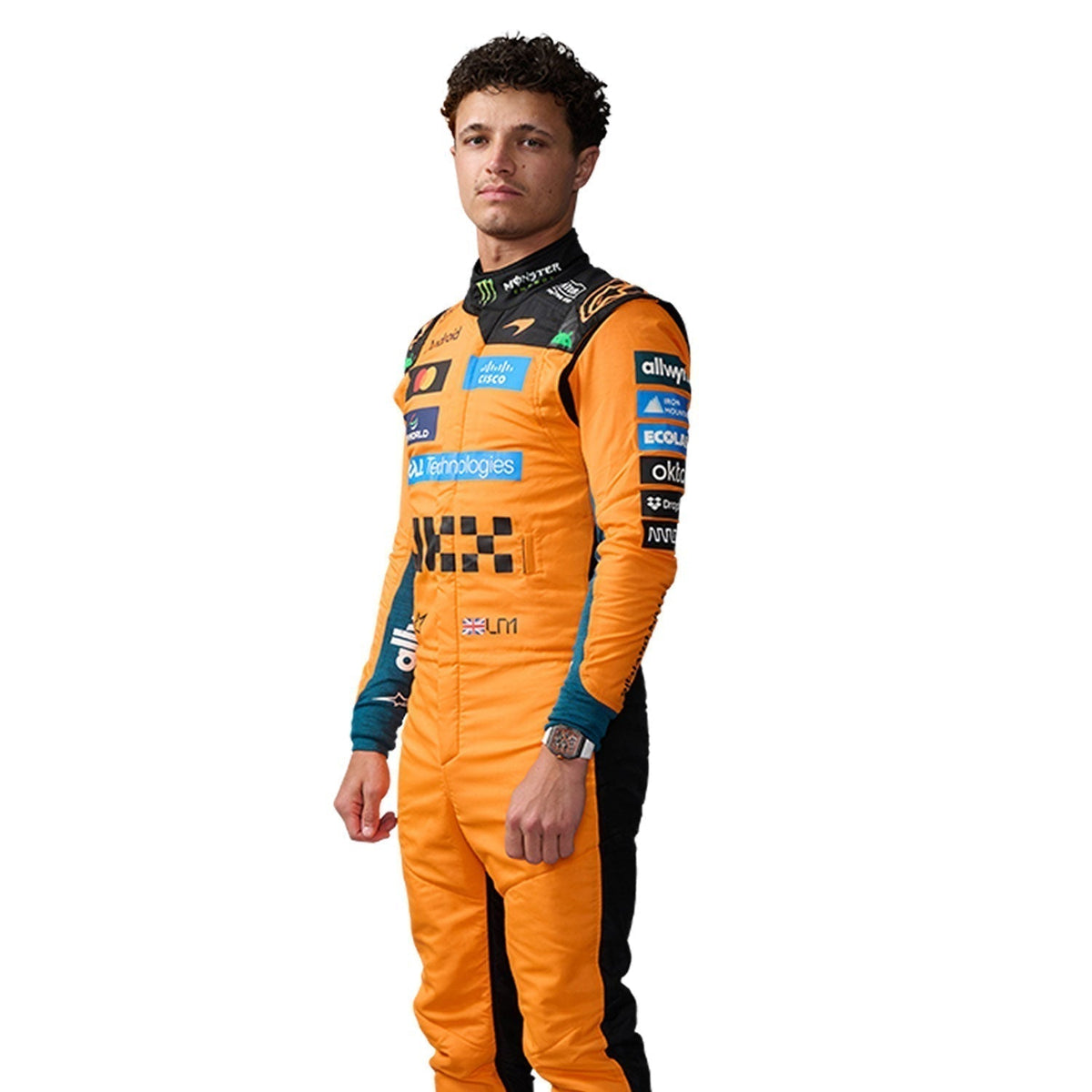 Lando Norris 2026 Racing Suit Replica: lando Norris F1 Race McLaren Motorsport Suit.