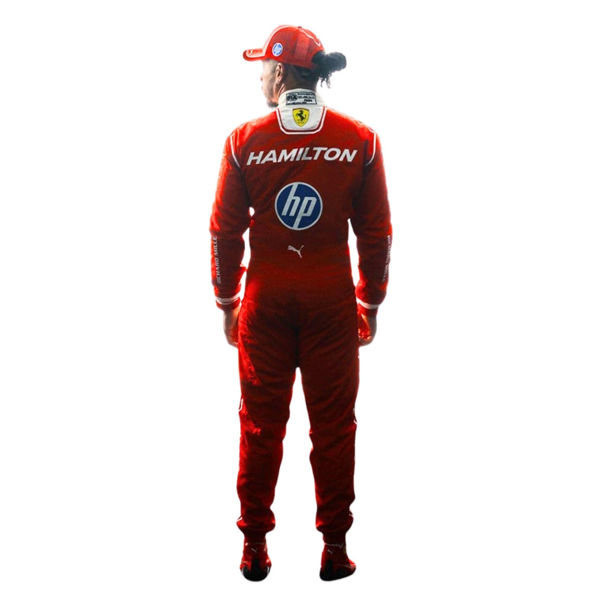 2026 Lewis Hamilton Racing Suit Replica: lewis Hamilton F1 Race Replica Ferrari Grand Prix Suit.