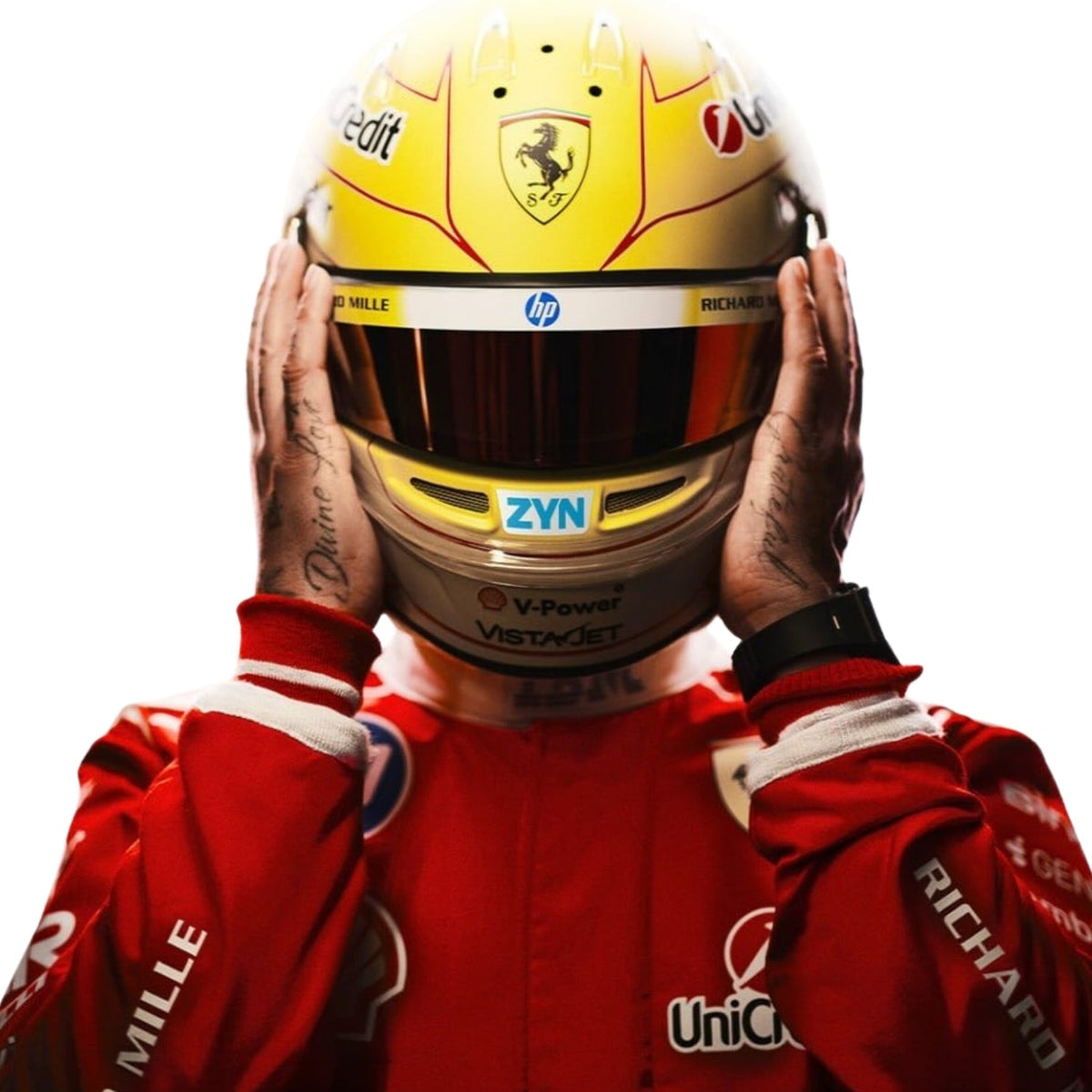 2026 Lewis Hamilton Racing Suit Replica: lewis Hamilton F1 Race Replica Ferrari Grand Prix Suit.