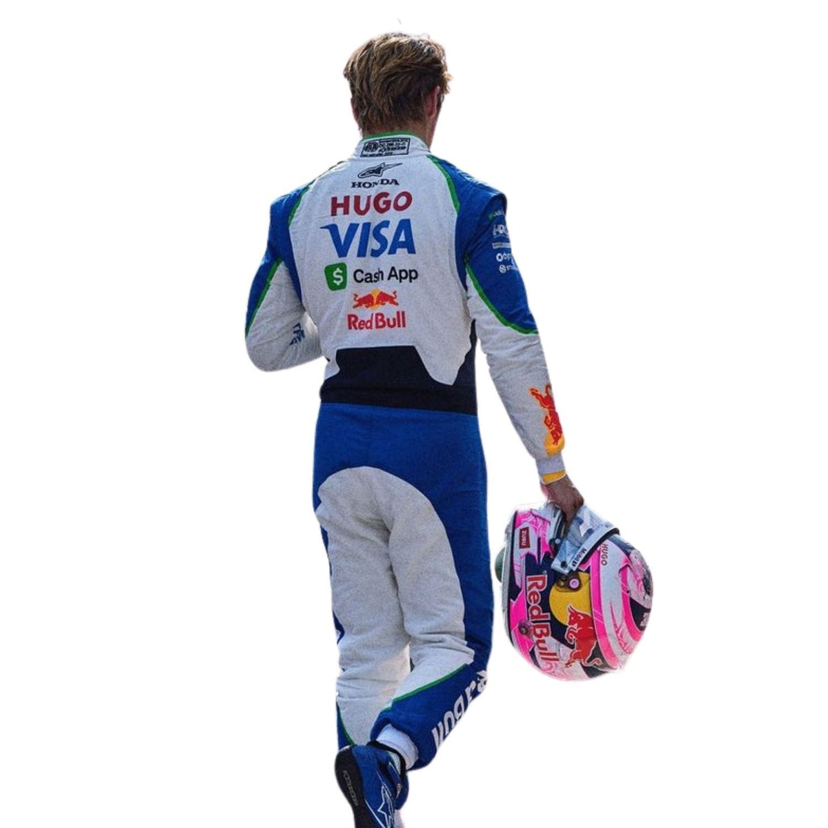 2026 Liam Lawson Racing Suit Replica: liam Lawson F1 Race VCARB Grand Prix Suit.
