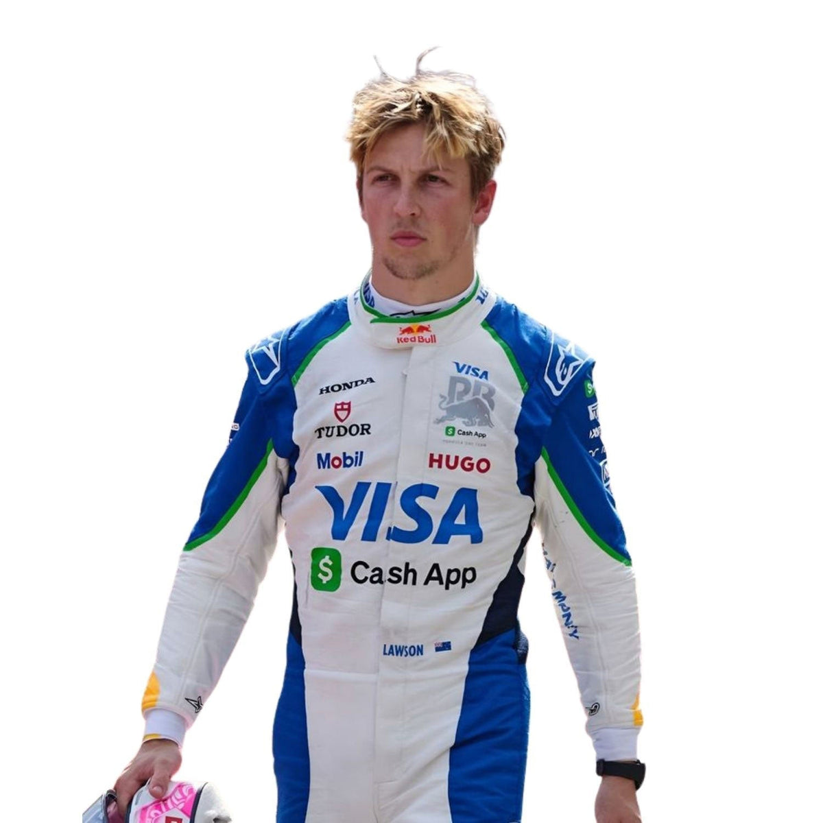 2026 Liam Lawson Racing Suit Replica: liam Lawson F1 Race VCARB Grand Prix Suit.