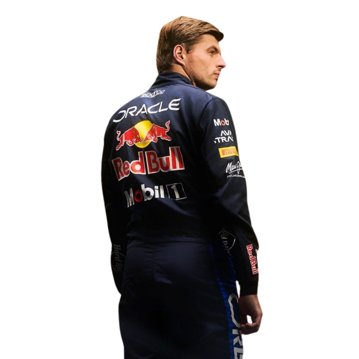 Max Verstappen 2026 Racing Suit Replica: max Verstappen F1 Race Replica Red Bull Motorsport Suit Logo.