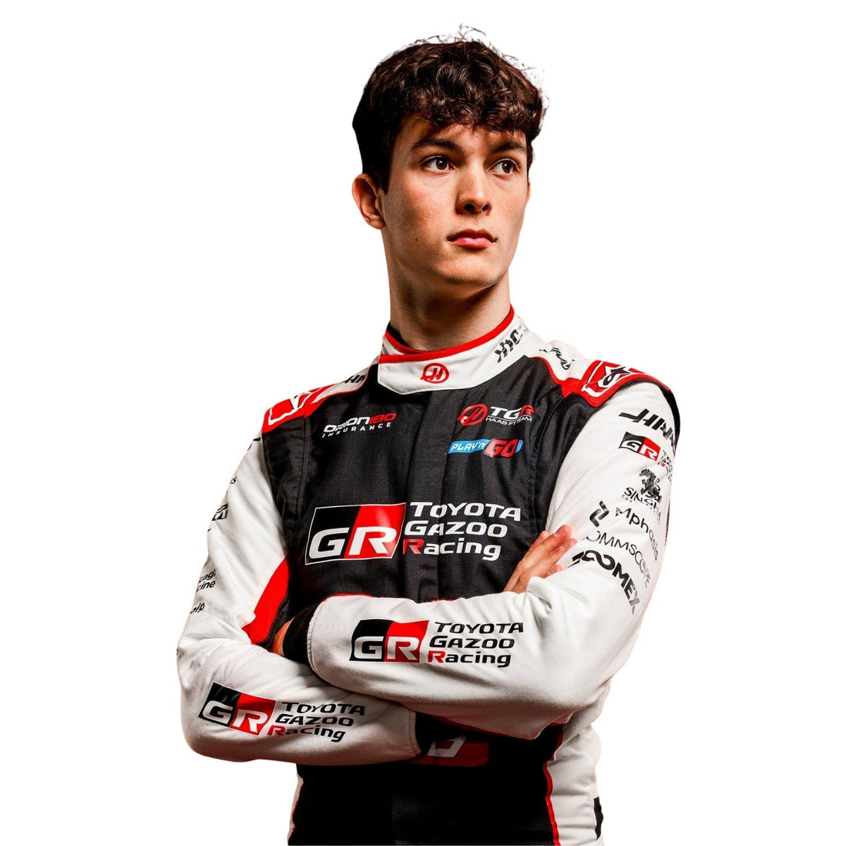 2026 Oliver Bearman Racing Suit Replica: oliver Bearman F1 Race Replica Haas Grand Prix Suit.