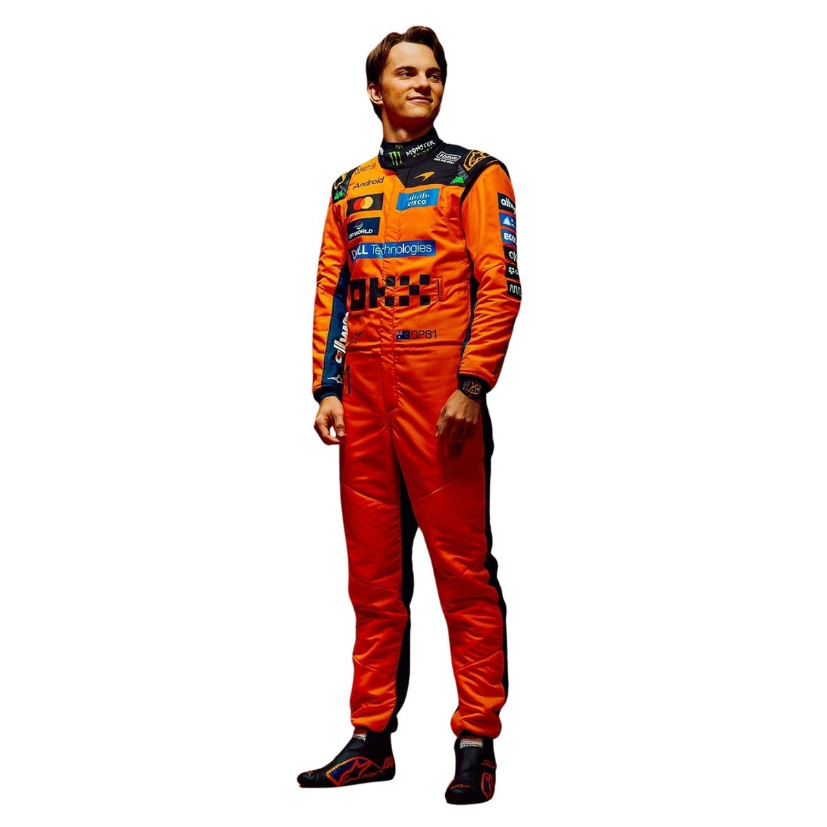 Oscar Piastri Racing Suit Replica 2026: oscar Piastri F1 Race Replica McLaren Motorsport Suit.