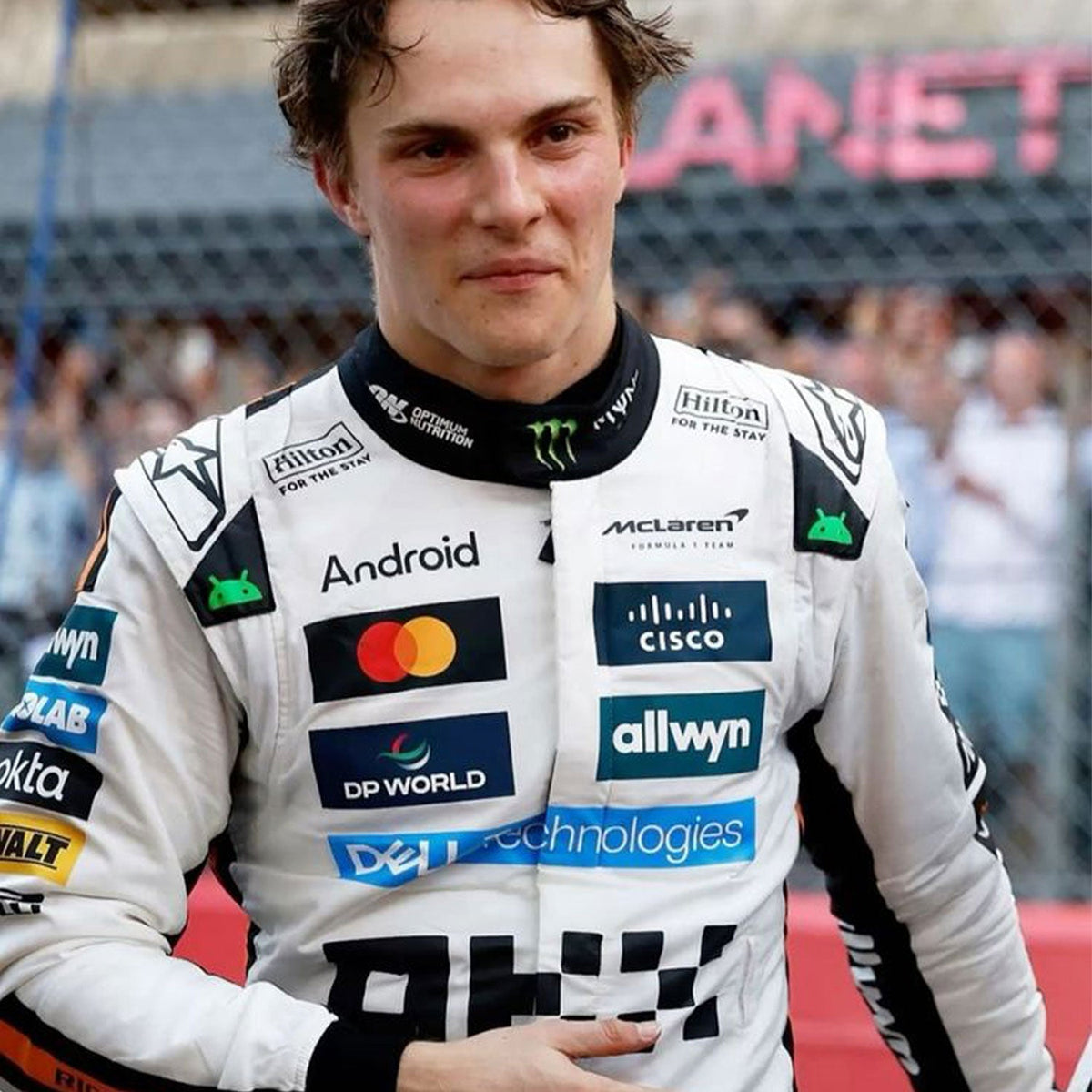 2025 Oscar Piastri Monaco GP Racing Suit Replica: oscar Piastri F1 Race Replica McLaren Monaco GP Grand Prix Suit.
