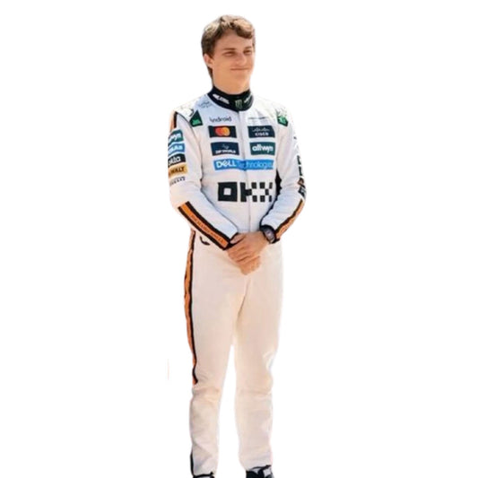 2025 Oscar Piastri Monaco GP Racing Suit Replica: oscar Piastri F1 Race Replica McLaren Monaco GP Grand Prix Suit.