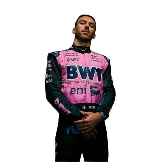 Pierre Gasly Racing Suit Replica 2025: pierre Gasly F1 Race Replica Alpine Grand Prix Suit.