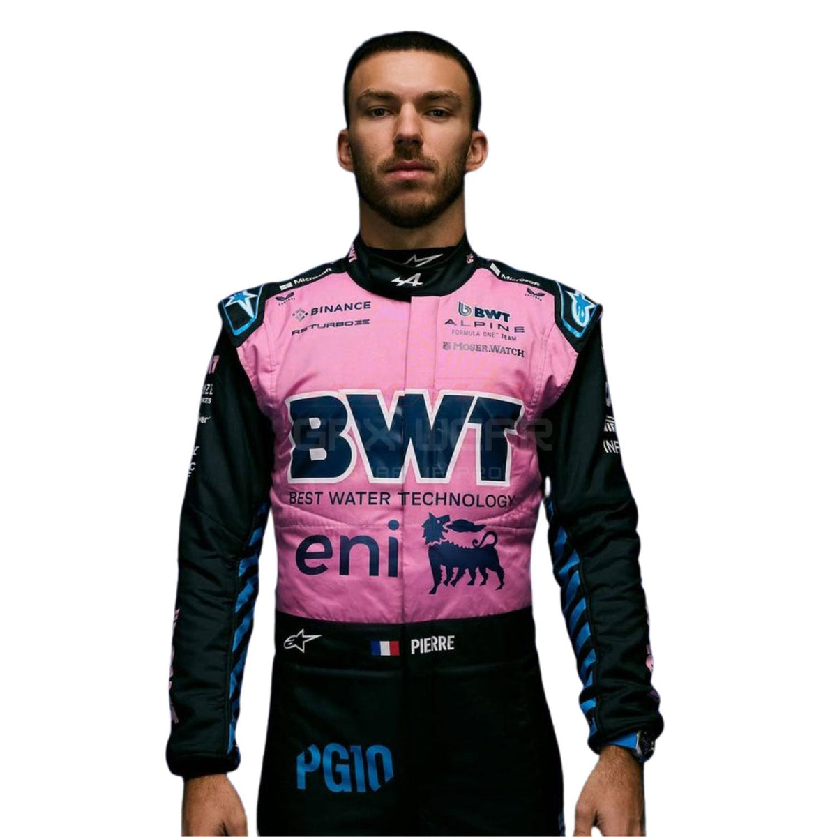 Pierre Gasly Racing Suit Replica 2025: pierre Gasly F1 Race Replica Alpine Grand Prix Suit.