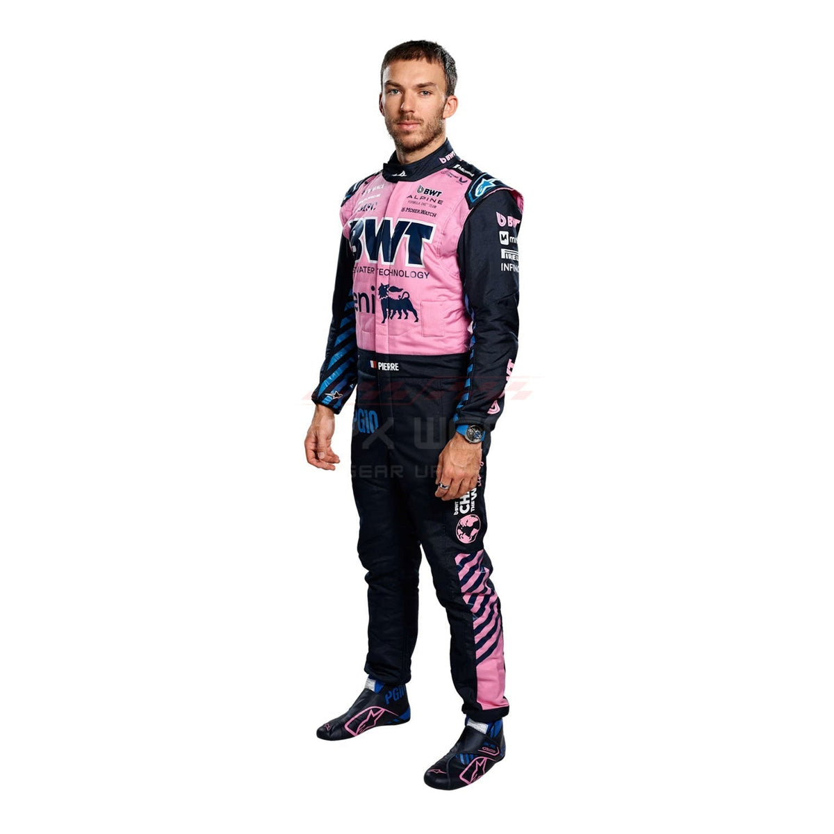 Pierre Gasly Racing Suit Replica 2025: pierre Gasly F1 Race Replica Alpine Grand Prix Suit.