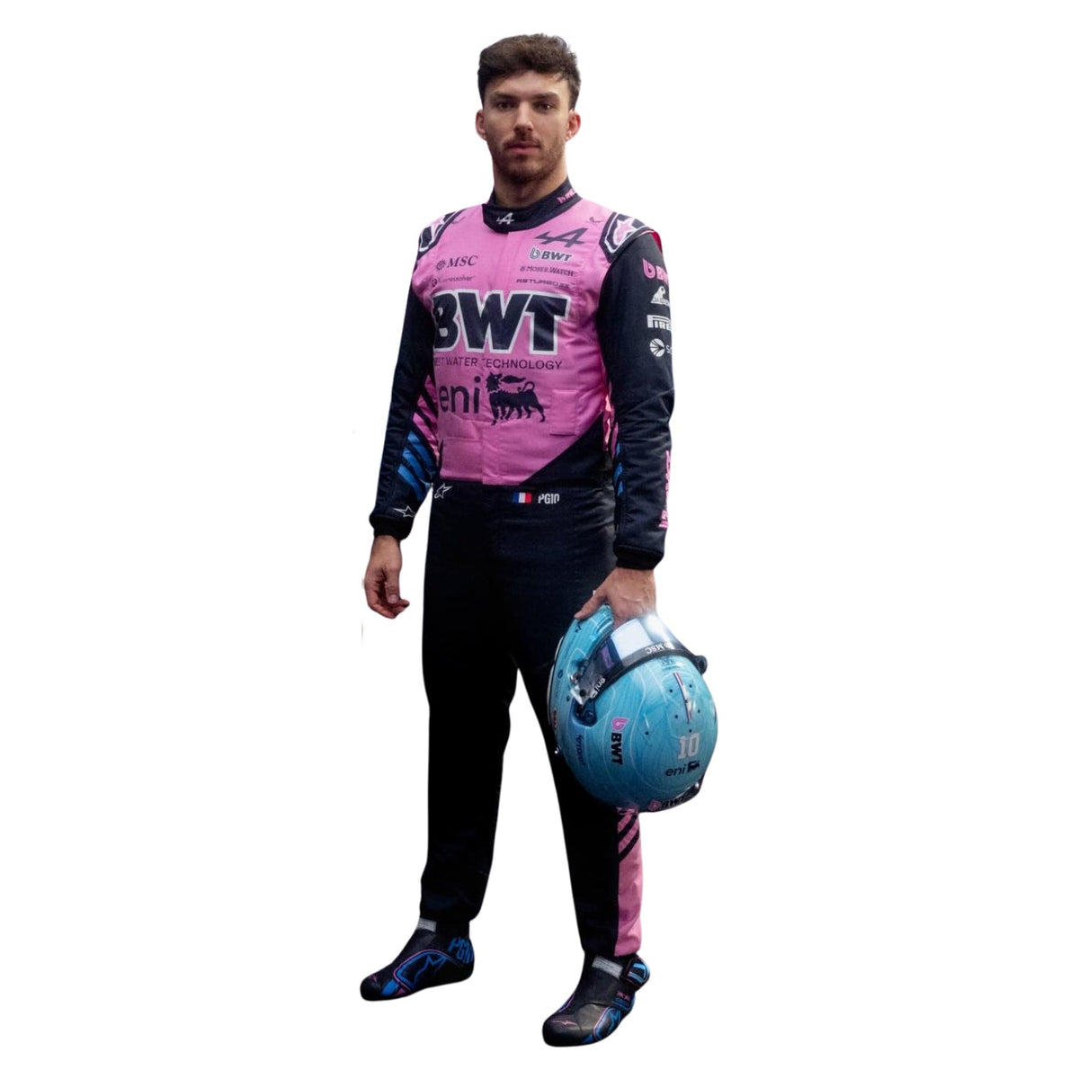 Pierre Gasly Racing Suit Replica 2026: pierre Gasly F1 Race Replica Alpine Grand Prix Suit.