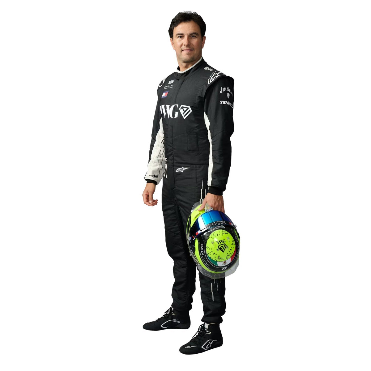 Sergio Perez 2026 Racing Suit Replica: sergio Perez F1 Race Replica Cadillac Grand Prix Suit.