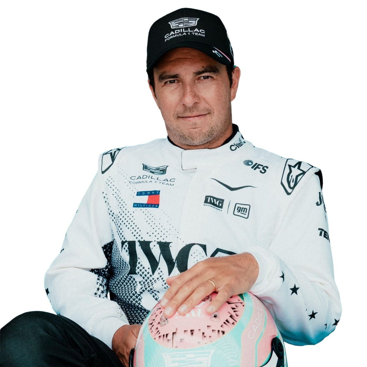 Sergio Perez Racing Suit Replica 2026 Miami GP: sergio Perez F1 Race Replica Cadillac Miami GP Grand Prix Suit.