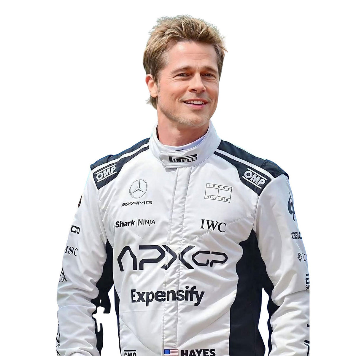 2025 Sonny Hayes Racing Suit – F1 The Movie Replica: sonny Hayes (Brad Pitt) F1 The Movie Racing Replica APXGP Grand Prix Suit.
