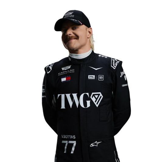 Valtteri Bottas Racing Suit Replica 2026: valtteri Bottas F1 Race Cadillac Driver Suit.