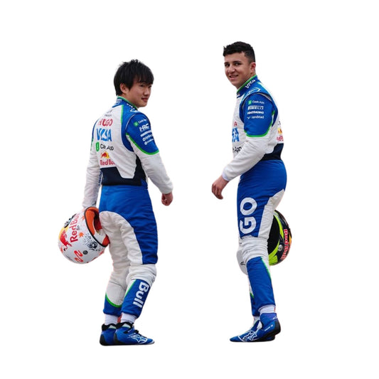 Yuki Tsunoda Racing Suit Replica 2025: yuki Tsunoda F1 Race VCARB Grand Prix Suit.