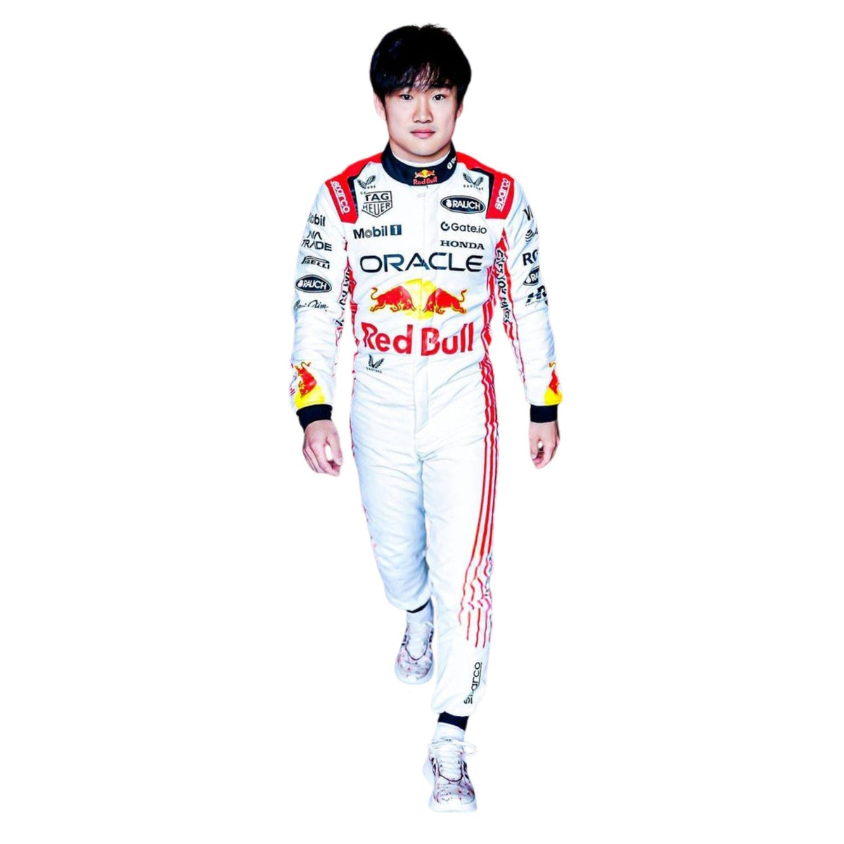 Yuki Tsunoda Racing Suit Replica 2025 Japanese GP: yuki Tsunoda F1 Race Replica Red Bull Japanese GP Motorsport Suit.