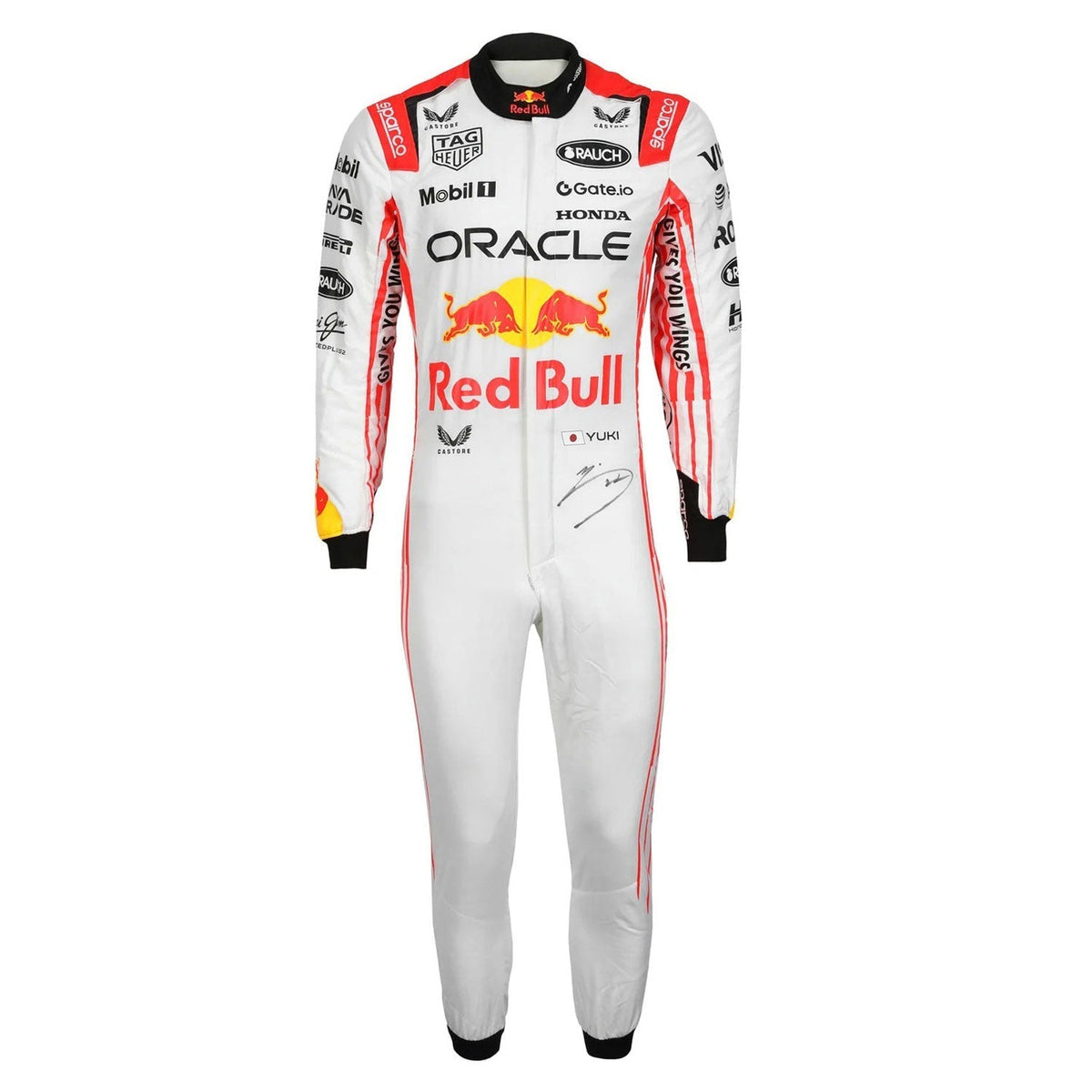 Yuki Tsunoda Racing Suit Replica 2025 Japanese GP: yuki Tsunoda F1 Race Replica Red Bull Japanese GP Motorsport Suit.
